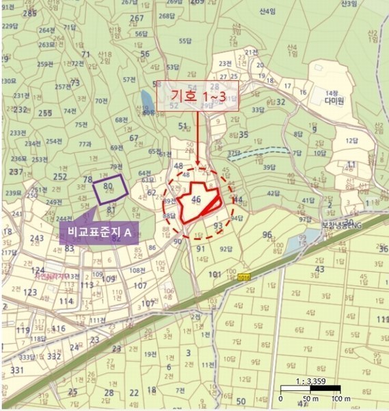 2024타경3335 경상남도 사천시 이금동 46-4 농지 경매 이미지