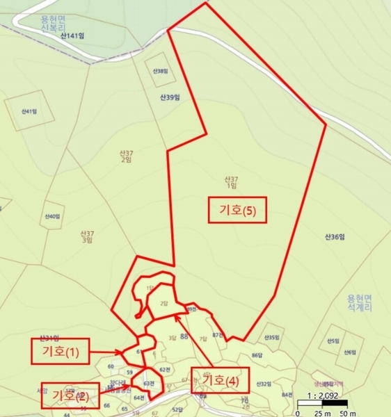 2024타경5010 경상남도 사천시 용현면 석계리 88-2 농지 경매 이미지