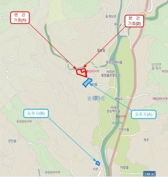 2024타경5454 경상남도 산청군 삼장면 홍계리 846 농지 경매 이미지