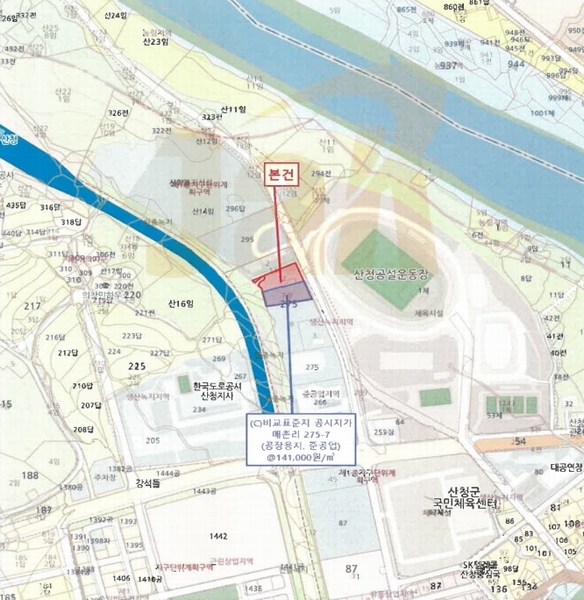 2024타경6389 경상남도 산청군 금서면 매촌리 275-12 공장 경매 이미지