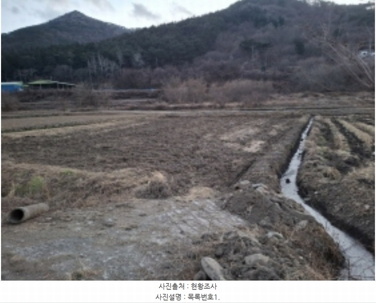 2024타경6785 경상남도 사천시 사남면 종천리 541 농지 경매 이미지