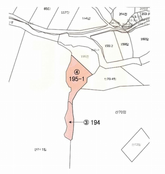 2024타경31095 경상남도 진주시 미천면 효자리 194 농지 경매 이미지