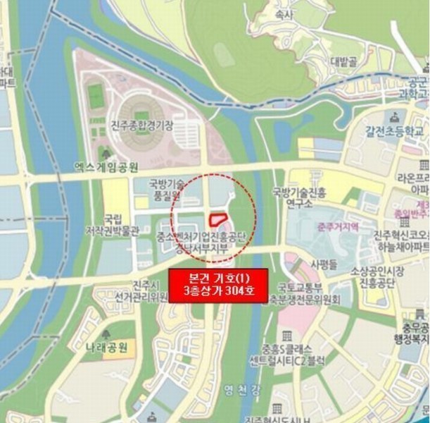 2024타경33299 경상남도 진주시 영천강로 172, 트레젠웰가 3층 상가304호 근린상가 경매 이미지