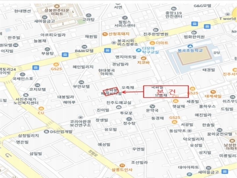 2024타경33596 경상남도 진주시 북장대로35번길 14, 순화몽페레씨티빌 4층 503호 아파트 경매 이미지