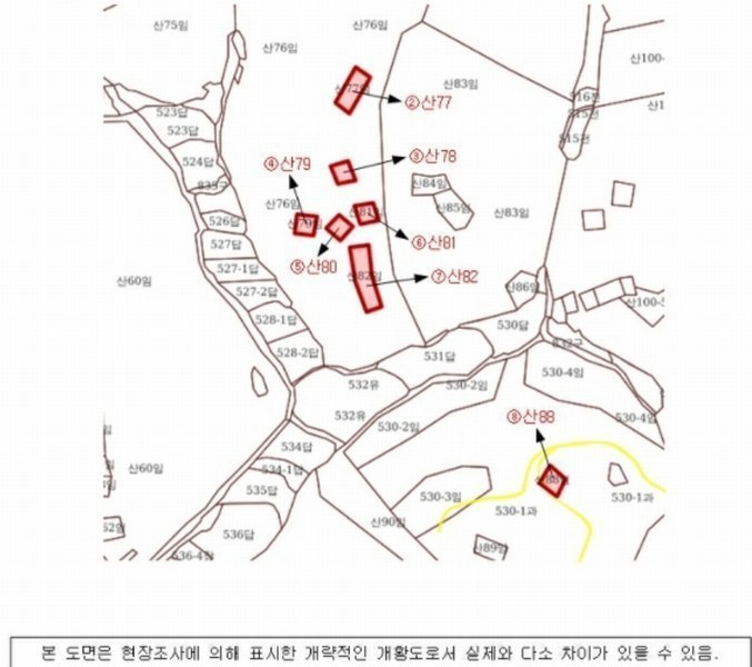 2024타경35677 경상남도 진주시 집현면 장흥리 산66 임야 경매 이미지