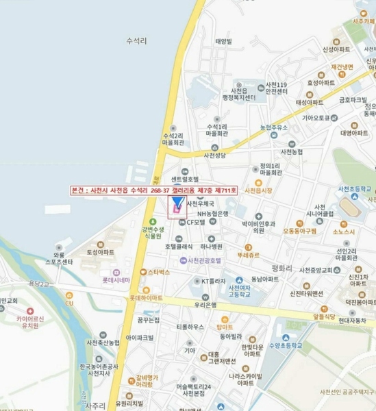 2024타경39105 경상남도 사천시 사천읍 역사동길 72, 갤러리움 7층 711호 오피스텔[계약10평형] 경매 이미지