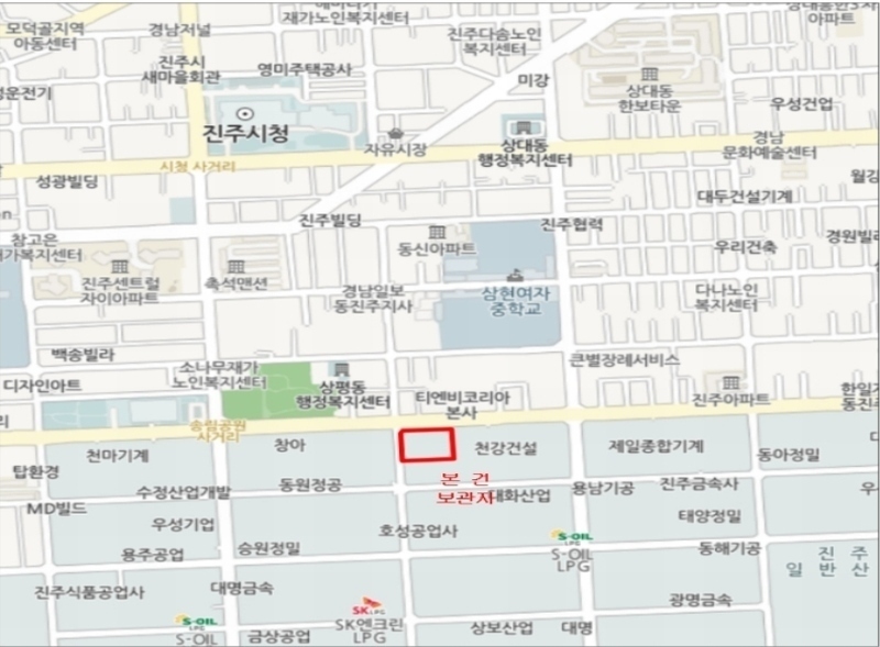 2024타경39464 경상남도 진주시 상평동 215-12, 신세계주차장 포터Ⅱ파워게이트 (PORTER Ⅱ 경매 이미지