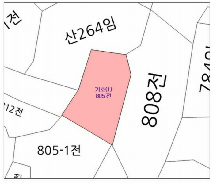 2024타경40365 경상남도 사천시 실안동 805 농지 경매 이미지