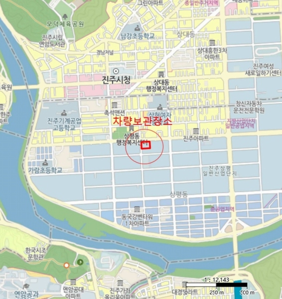 2024타경40471 경상남도 진주시 상평동 215-12, 신세계주차장 맥스크루즈 (MAXCRUZ) 경매 이미지
