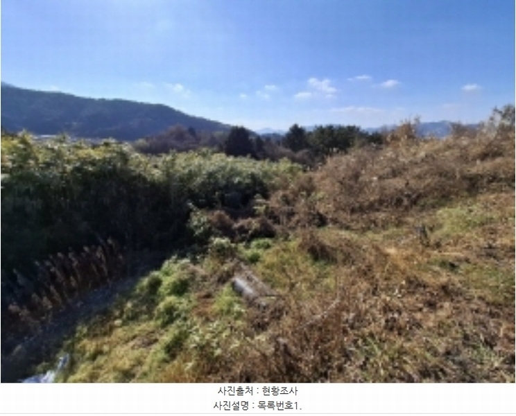 2025타경128 경상남도 남해군 서면 노구리 917-2 농지 경매 이미지