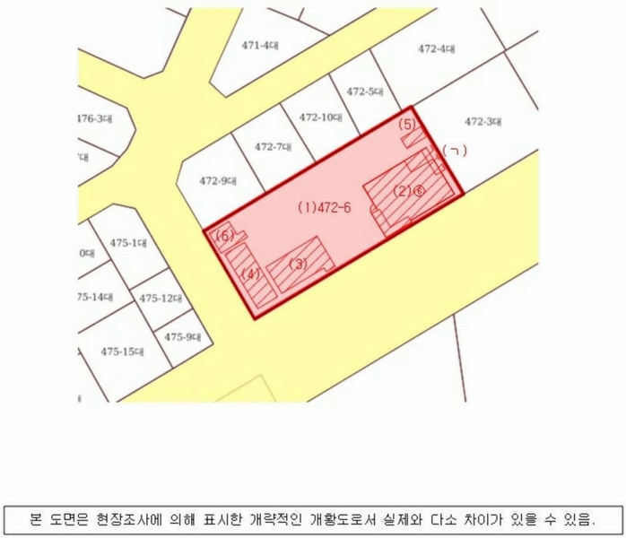 2025타경631 경상남도 사천시 벌리동 472-6 근린시설 경매 이미지