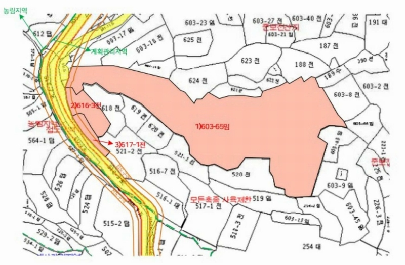 2025타경30808 경상남도 남해군 남면 석교리 603-65 임야 경매 이미지