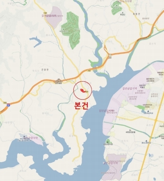 2022타경31152 경상남도 사천시 곤양면 검정리 산56-1 임야 경매 이미지