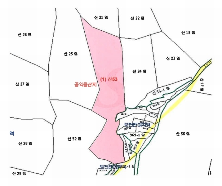 2023타경6337 경상남도 남해군 남면 당항리 산53 임야 경매 이미지