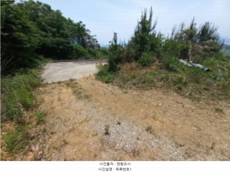 2024타경2561 경상남도 사천시 실안동 1082 임야 경매 이미지