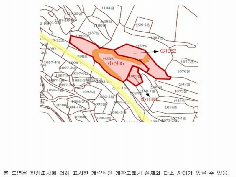 2024타경2561 경상남도 사천시 실안동 1082 임야 경매 이미지