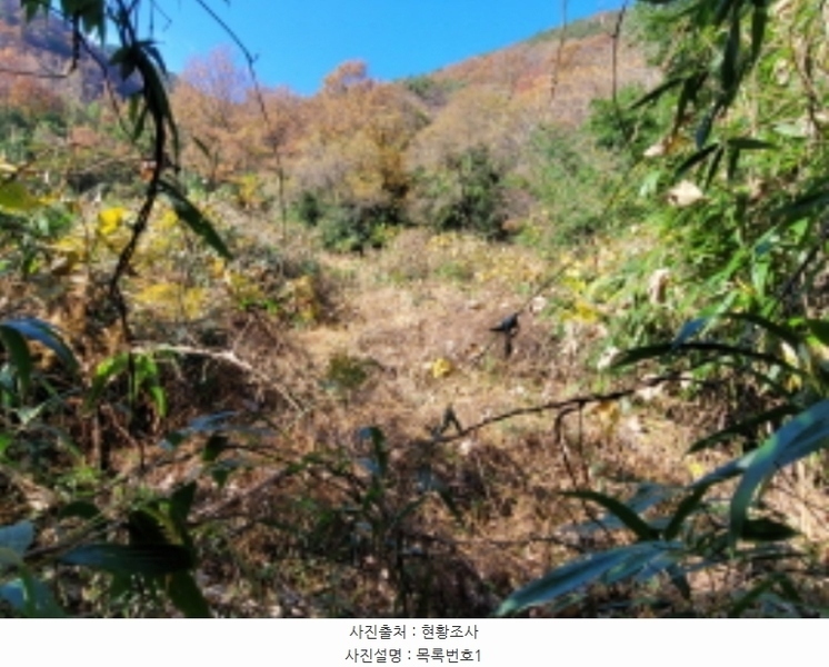 2024타경5942 경상남도 하동군 고전면 성천리 836-1 농지 경매 이미지