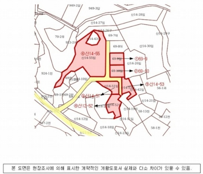 2024타경36885 경상남도 사천시 서포면 선전리 69-9 임야 경매 이미지