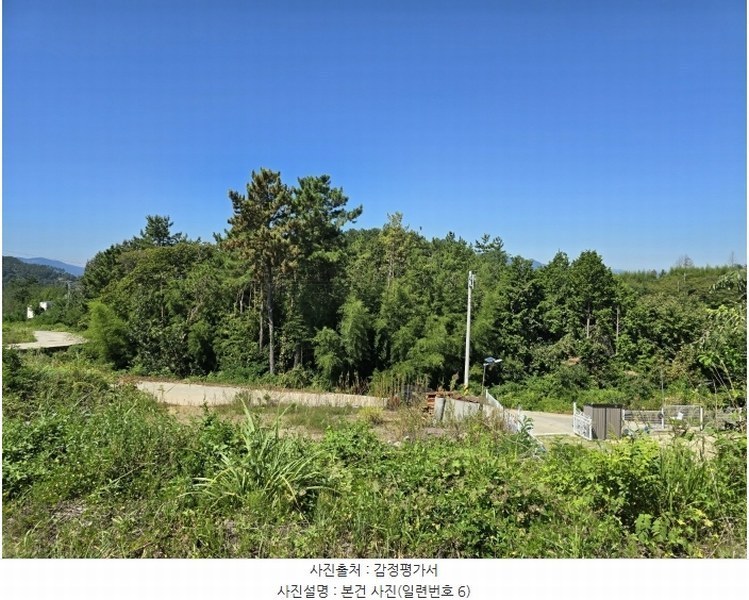 2024타경36885 경상남도 사천시 서포면 선전리 69-9 임야 경매 이미지