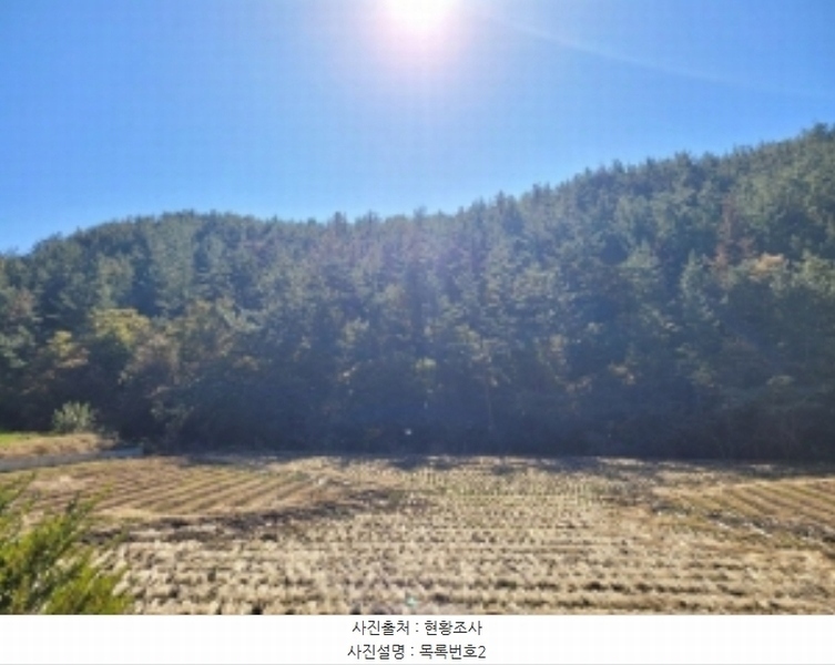 2024타경38652 경상남도 하동군 양보면 지례리 산22-3 임야 경매 이미지