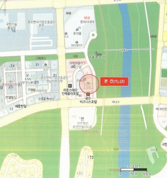 2024타경38850 경상남도 진주시 에나로 103-7, 우람빌딩 4층 405호 근린상가 경매 이미지