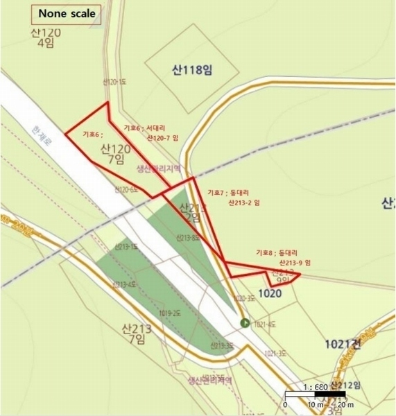 2024타경39075 경상남도 남해군 창선면 서대리 산120-7 임야 경매 이미지