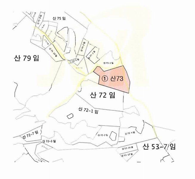 2024타경40181 경상남도 남해군 서면 정포리 산73 임야 경매 이미지