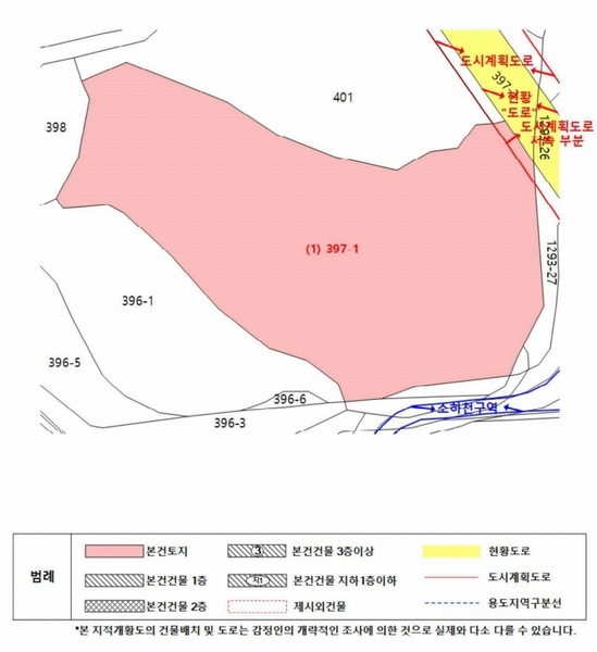 2025타경10288 강원특별자치도 속초시 노학동 397-1 농지 경매 이미지