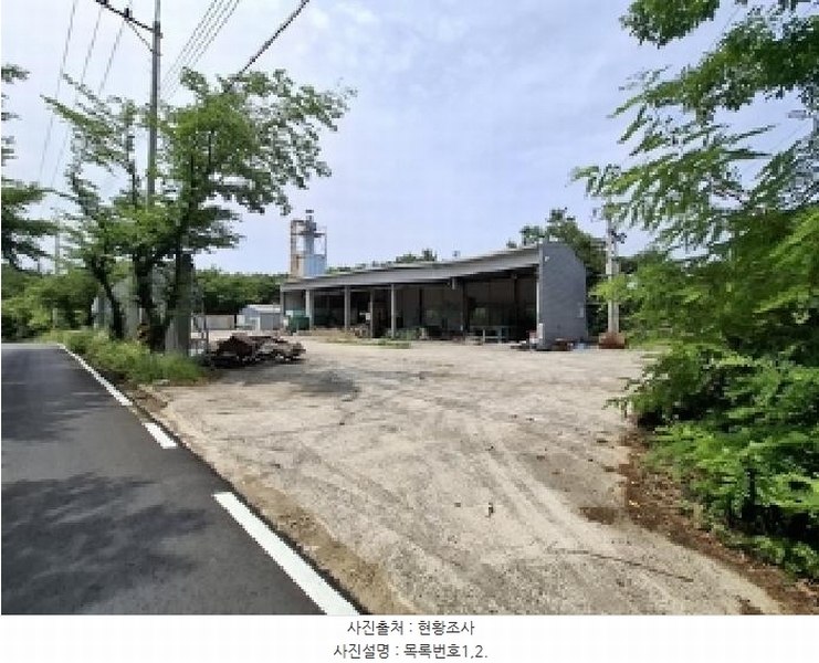 2025타경708 경상남도 사천시 서포면 구평리 산78-1 공장 경매 이미지