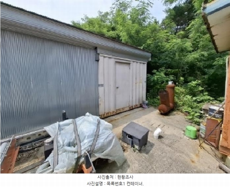 2025타경708 경상남도 사천시 서포면 구평리 산78-1 공장 경매 이미지
