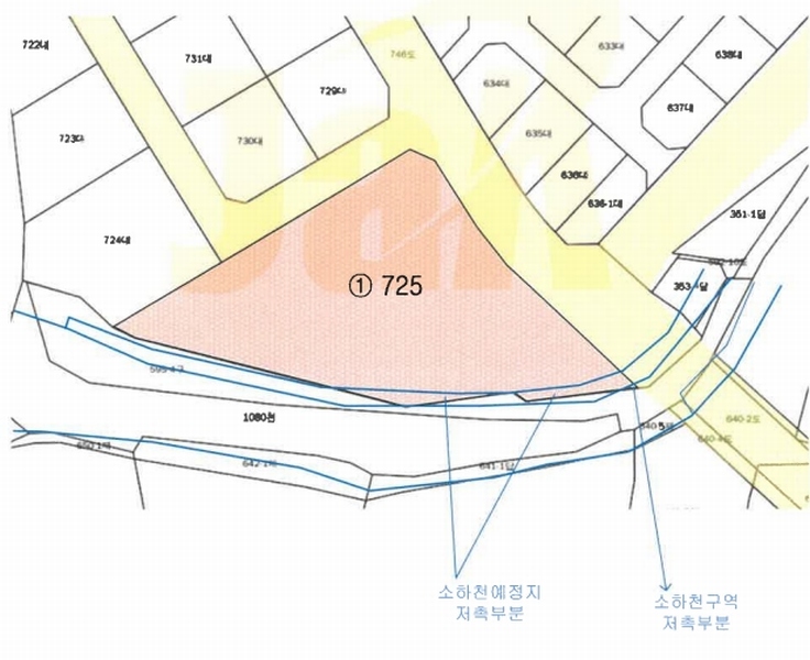 2025타경734 경상남도 사천시 사남면 방지리 725 대지 경매 이미지