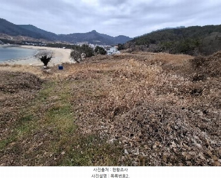 2025타경30167 경상남도 남해군 상주면 상주리 536 농지 경매 이미지