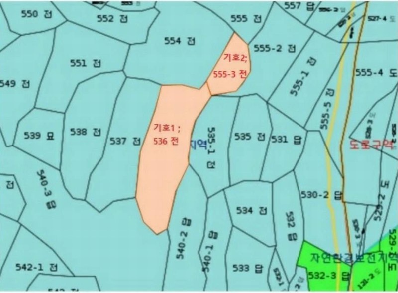 2025타경30167 경상남도 남해군 상주면 상주리 536 농지 경매 이미지
