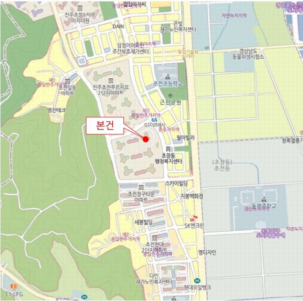 2025타경30649 경상남도 진주시 초장로14번길 27, 진주초전푸르지오1단지 103동 1층 103호 아파트[공급58평형] 경매 이미지