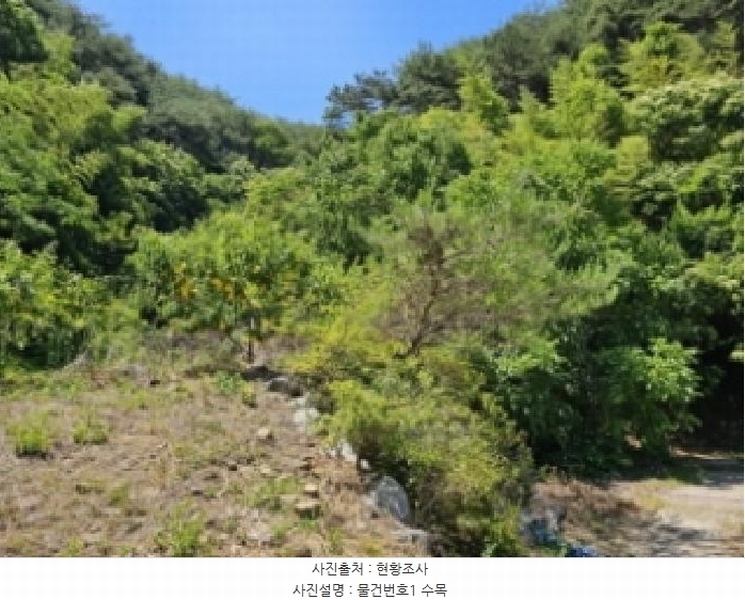 2025타경30844 경상남도 산청군 시천면 사리 436 농지 경매 이미지