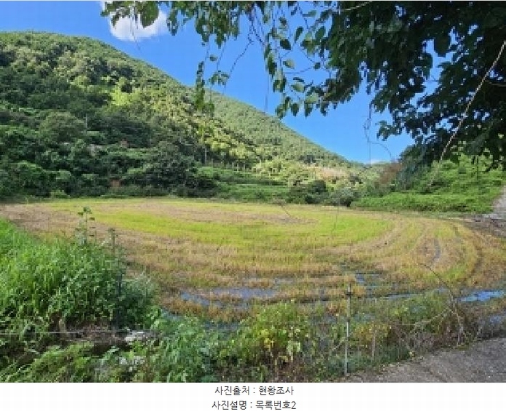 2025타경30984 경상남도 하동군 청암면 명호리 625 농지 경매 이미지