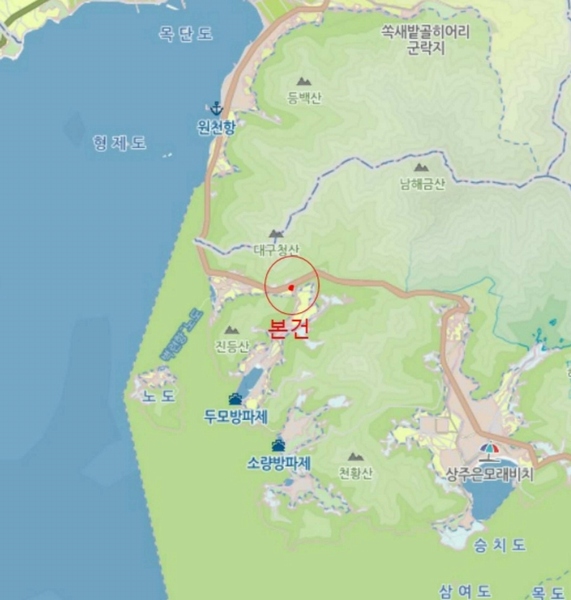 2025타경31054 경상남도 남해군 상주면 양아리 107 농지 경매 이미지