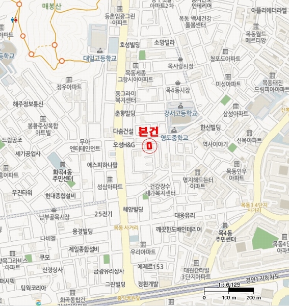 2025타경10347 서울특별시 양천구 목동중앙서로7다길 29, 형지그레이스 비동 1층 203호 다세대(빌라) 경매 이미지