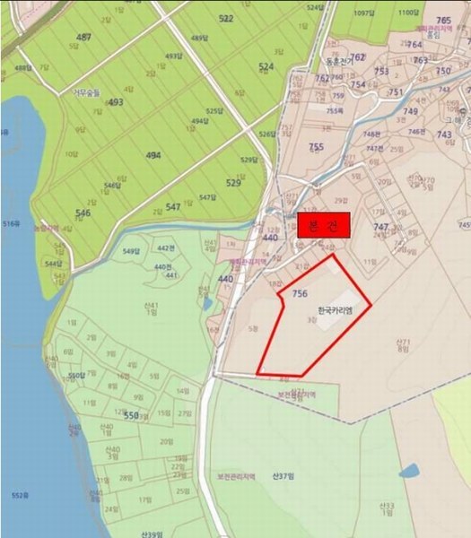 2025타경10351 경상북도 경주시 천북면 화산리 756-3 공장용지 경매 이미지