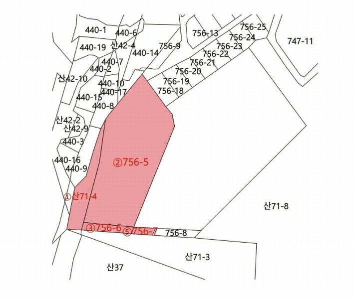 2025타경10351 경상북도 경주시 천북면 화산리 756-3 공장용지 경매 이미지