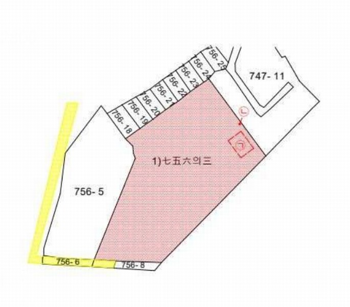 2025타경10351 경상북도 경주시 천북면 화산리 756-3 공장용지 경매 이미지