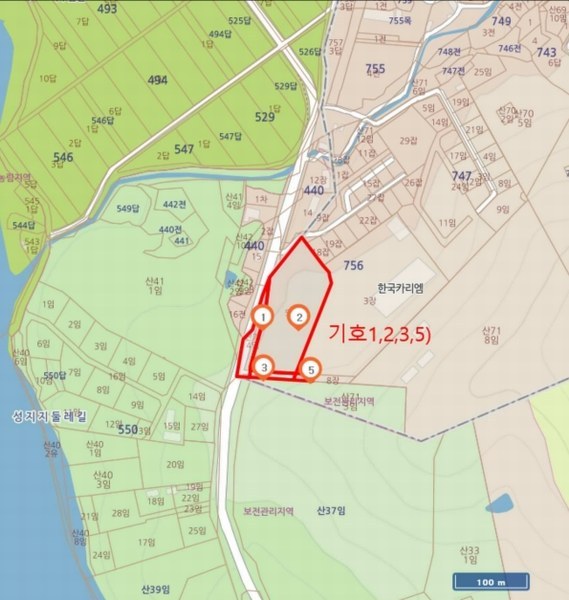 2025타경10351 경상북도 경주시 천북면 화산리 756-3 공장용지 경매 이미지