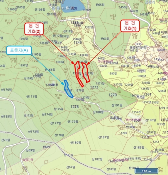 2024타경1117 경상남도 남해군 설천면 금음리 1370-1 농지 경매 이미지