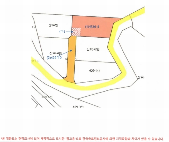 2024타경3212 경상남도 사천시 용현면 신복리 산26-5 임야 경매 이미지