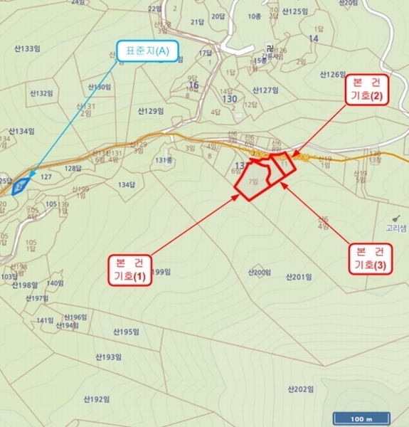2024타경4123 경상남도 사천시 죽림동 131-7 임야 경매 이미지