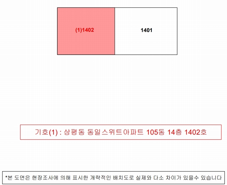 2024타경6051 경상남도 진주시 공단로 30, 상평동동일스위트아파트 105동 14층 1402호 아파트[공급26평형] 경매 이미지