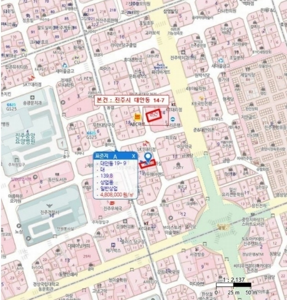 2024타경30849 경상남도 진주시 대안동 14-7 근린시설 경매 이미지