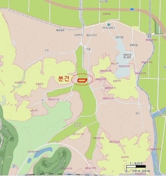2024타경37079 경상남도 진주시 진성면 천곡리 1054 농지 경매 이미지