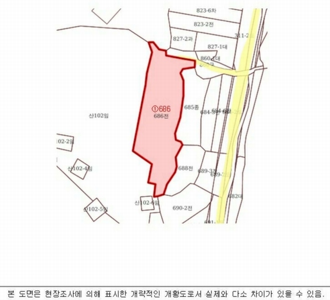 2024타경37710 경상남도 진주시 장재동 686 농지 경매 이미지