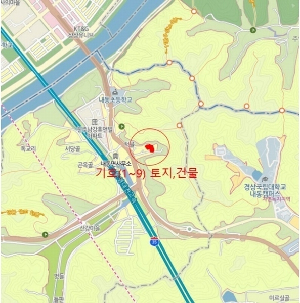 2024타경38805 경상남도 진주시 내동면 독산리 105 근린시설 경매 이미지